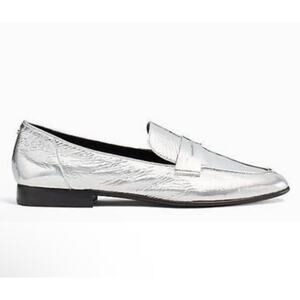 Kate Spade Metallic Loafer Womens Sz 8.5M